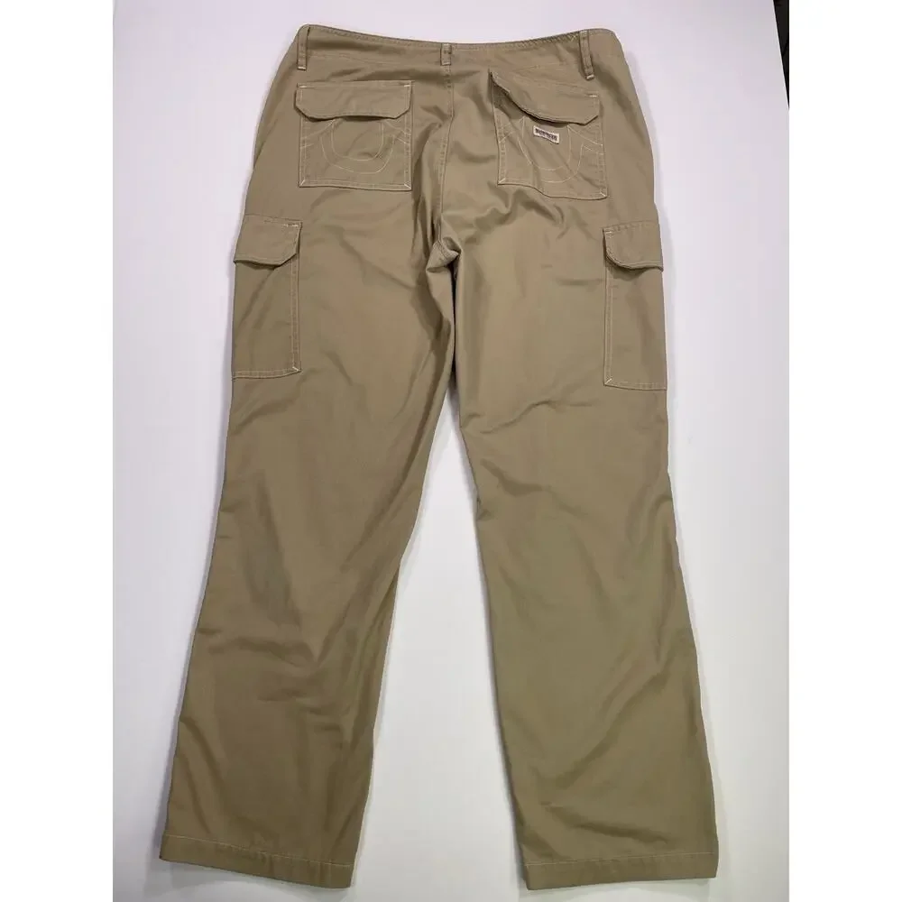 True Religion Cargo Pants Mens 38x31 (M.41x31) Army Utility Biege